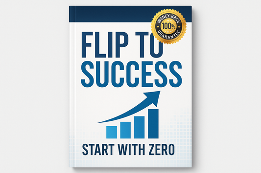 Flip To Success ebook download 100% money back gaurantee start with zero